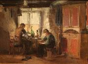 Harriet Backer Bygdeskomakere oil